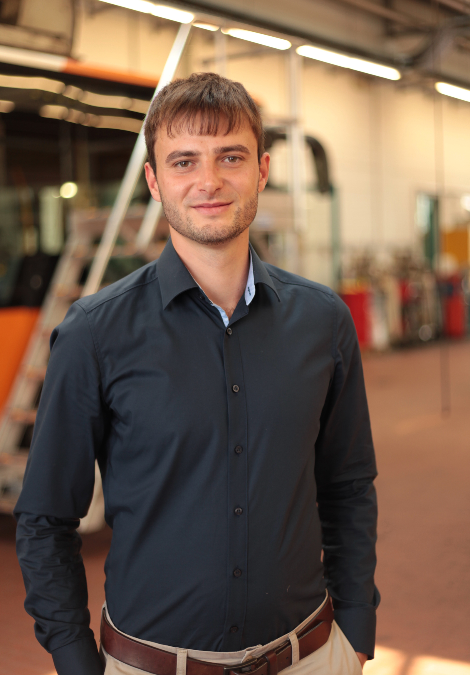 Tobias Backes, Ausbilder für Elektroniker für Betriebstechnik