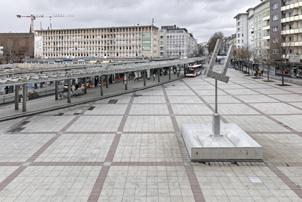 Haltestelle Berliner Platz in Ludwigshafen, Fotograf: Zerback
