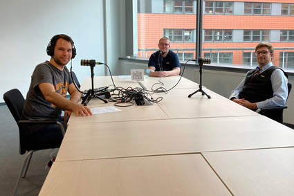 Aufnahme Staffel 3 Folge 5 des rnv-Podcasts verkehr(t) verhör(t)