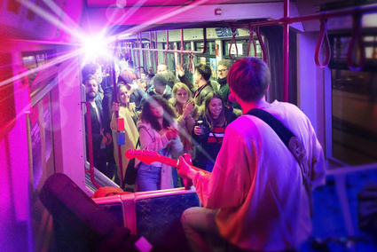 Konzert in der Kulturtram