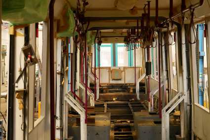 entkernter GtN der rnv von innen