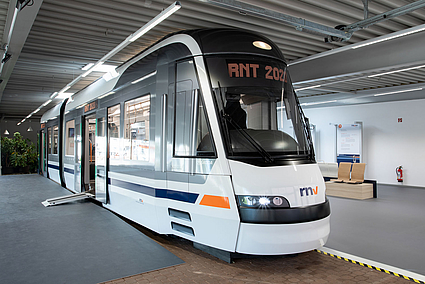 1:1-Modell der Rhein-Neckar-Tram 2020