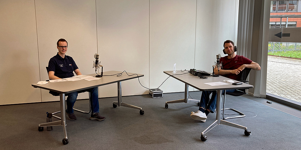 Folge 2 der zweiten Staffel des rnv-Podcasts verkehr(t) verhör(t) mit Jens Schneider und Dean Weilguny
