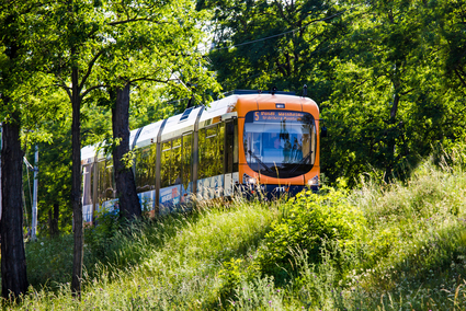 Mit der rnv durch's Grüne...