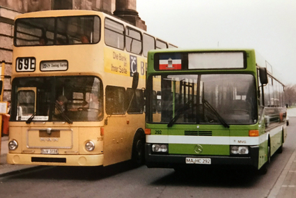 Mannheimer Bus in Berlin
