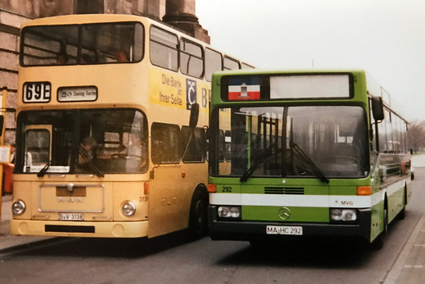 Mannheimer Bus in Berlin