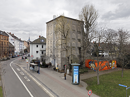Haltestelle Rohrlachstrasse in Ludwigshafen, Fotograf: Zerback