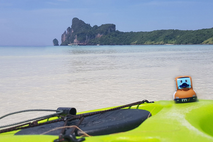 Marie-Luise am Strand