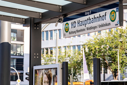Neue Haltestelle HD Hauptbahnhof