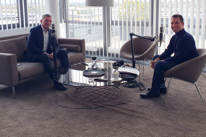 Martin in der Beek und Jens Schneider im Gespräch