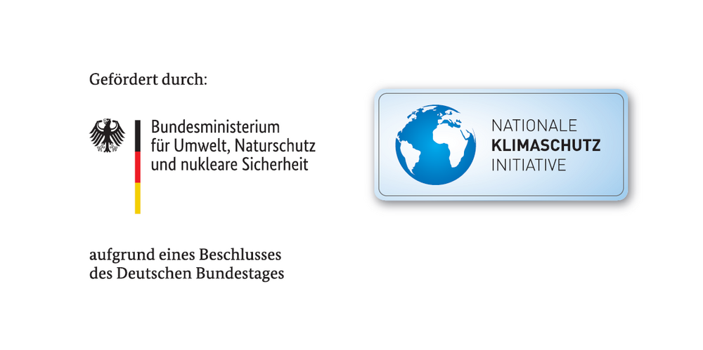Logo BMU und Nationale Klimaschutz Initiative