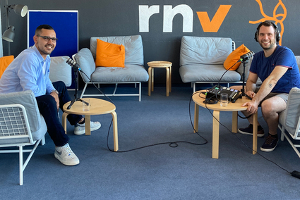 Aufnahme Staffel 3 Folge 2 des rnv-Podcasts verkehr(t) verhör(t)