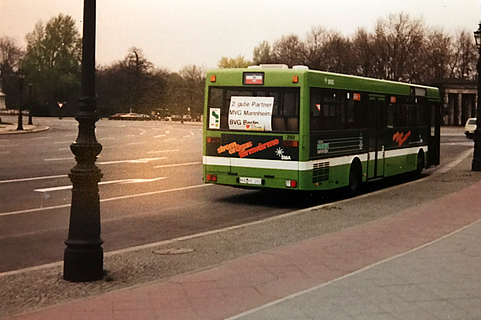 Mannheimer Bus in Berlin