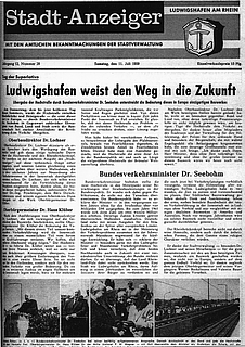 Zeitungsartikel zur Eröffnung der Hochstraße