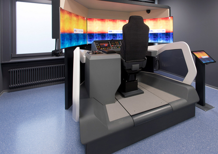 Im rnv-Fahrsimulator