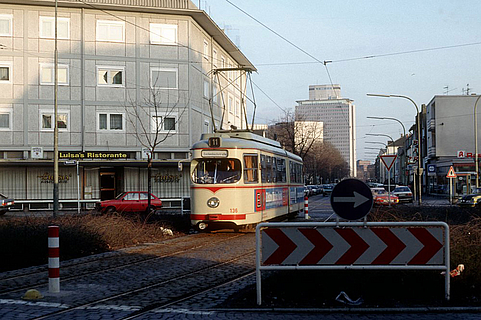 Linie 11 im Jahr 1985